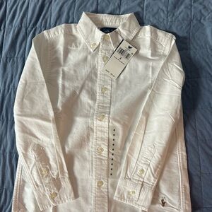 NWT Polo by Ralph Lauren White Oxford Button Down